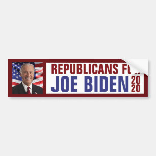 Republikaner für Joe Biden US-Präsident Foto 202 Autoaufkleber