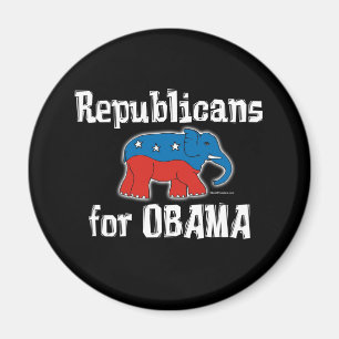 Republikaner für Obama-Magneten Magnet