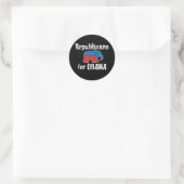 Republikaner für Obama Stickers (Tasche)