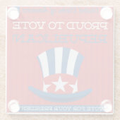 Republikaner Glasuntersetzer (Rückseite)