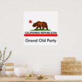Republikaner in Kalifornien Poster (Kitchen)