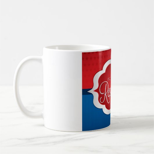 Republikaner Kaffeetasse (Links)