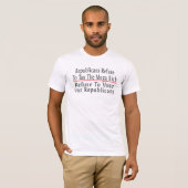 Republikaner lehnen Shirt ab (Vorne ganz)