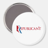 Republikaner nicht magnet (Vorderseite/Rückseite)