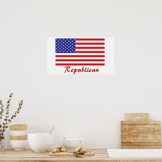 Republikaner Poster (Küche)