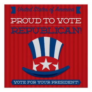Republikaner Poster