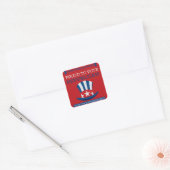 Republikaner Quadratischer Aufkleber (Umschlag)
