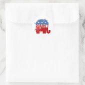Republikaner ROMNEY Runder Aufkleber (Tasche)