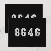 Republikaner Trump 86 46 (Vorne/Hinten)