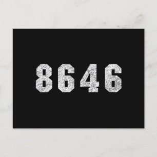 Republikaner Trump 86 46 Feiertagspostkarte