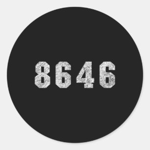 Republikaner Trump 86 46 Runder Aufkleber