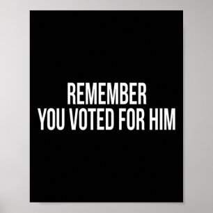 Republikaner Trump Demokrat Gang Uni  Poster