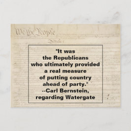 Republikaner überlassen Party Land über Trump Einladungspostkarte