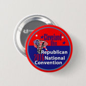 Republikaner-Versammlung 2016 Button (Vorne & Hinten)