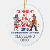 Republikaner-Versammlung 2016 Keramik Ornament (Links)