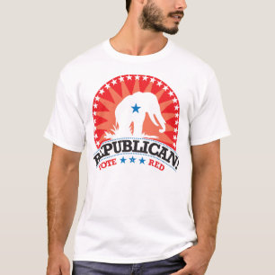 Republikanisch! Abstimmungs-Rot! T-Shirt
