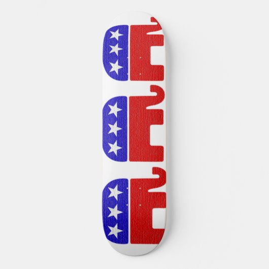 REPUBLIKANISCH SKATEBOARD (Vorderseite)