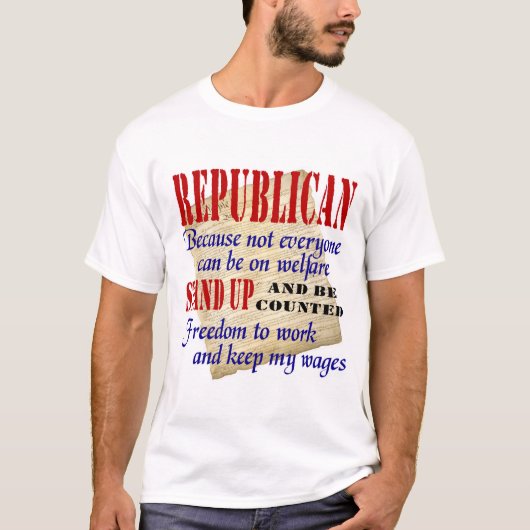 Republikanisch stehen Sie oben Shirt (Vorderseite)