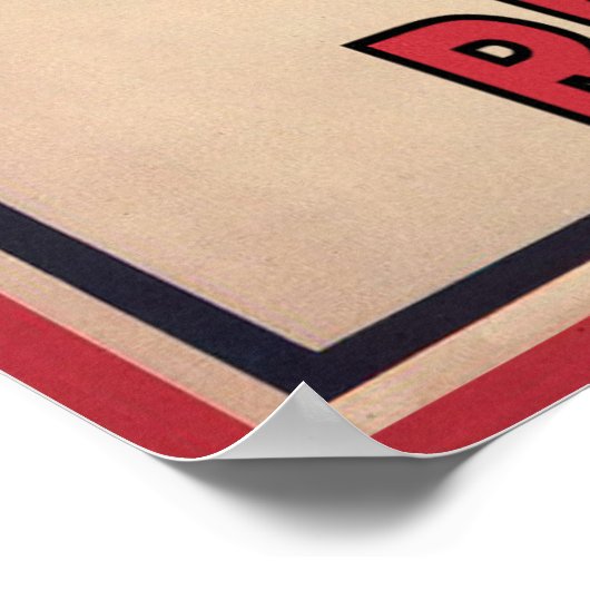 Republikanisch wählen poster (Ecke)