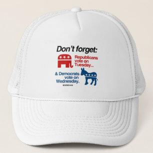 REPUBLIKANISCHE ABSTIMMUNG AM DIENSTAG TRUCKERKAPPE