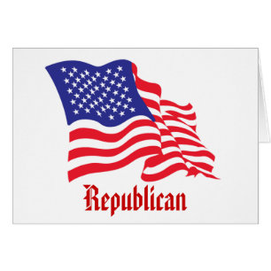 republikanische/amerikanische/amerikanische Flagge