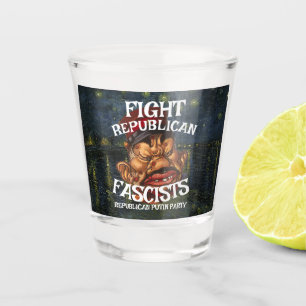 REPUBLIKANISCHE CCC WPA PARTEI KOSTEN PREIS HG LEI SCHNAPSGLAS