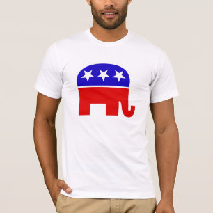 Republikanische Elefant-T-Shirts T-Shirt