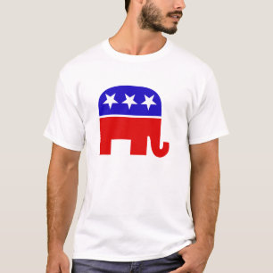 Republikanische Elefant-T-Shirts T-Shirt