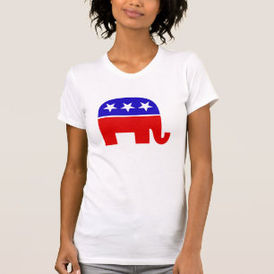 Republikanische Elefanten-Shirts T-Shirt