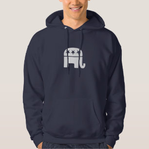 Republikanische Elefantenhoodies Hoodie