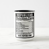 Republikanische Funny Gift Tasse (Zentrum)