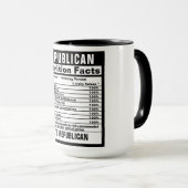 Republikanische Funny Gift Tasse (VorderseiteRechts)