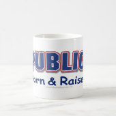 Republikanische geborene u. angehobene Tasse (Mittel)