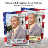 Republikanische Handelskarten des Kongresses der V Telefonnummerkarte