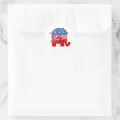 REPUBLIKANISCHE JEB BUSH RUNDER AUFKLEBER (Tasche)