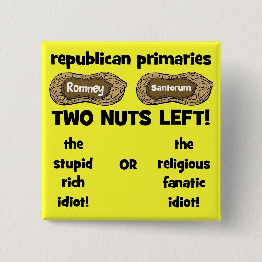 republikanische Kandidaten Button (Vorderseite)