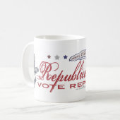 Republikanische Klassen-Tasse Kaffeetasse (Vorderseite Links)