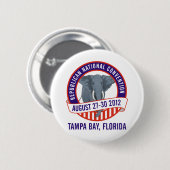 Republikanische Konvention 2012 Button (Vorne & Hinten)