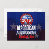 Republikanische Konvention 2016 Postcard Postkarte (Vorne/Hinten)
