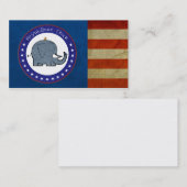 republikanische Küken-Visitenkarte Visitenkarte (Vorne/Hinten)