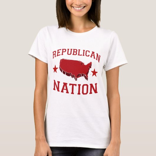 REPUBLIKANISCHE NATION T-Shirt (Vorderseite)