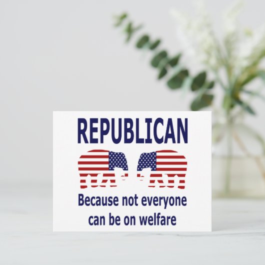 Republikanische Postkarte (Stehend Vorderseite)