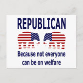 Republikanische Postkarte (Vorderseite)