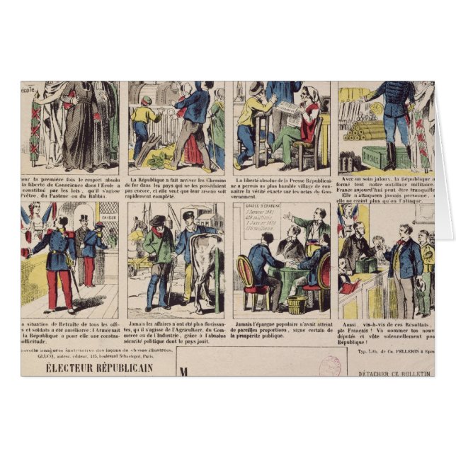 Republikanische Propaganda (Vorderseite (Horizontal))