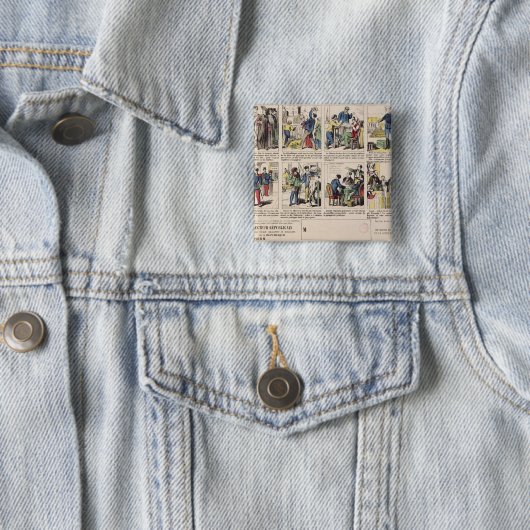 Republikanische Propaganda Button (Beispiel)