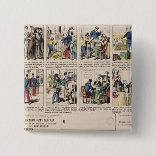 Republikanische Propaganda Button