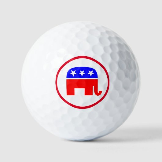 Republikanische Value Golf Balls Golfball (Vorderseite)