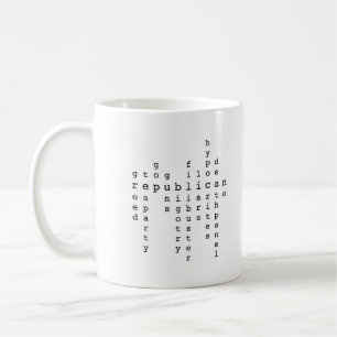Republikanische Wort-Vereinigung Kaffeetasse