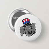 Republikanischer Button (Vorne & Hinten)