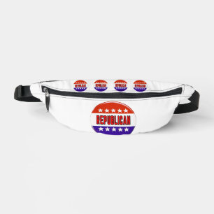 Republikanischer Button Bauchtasche